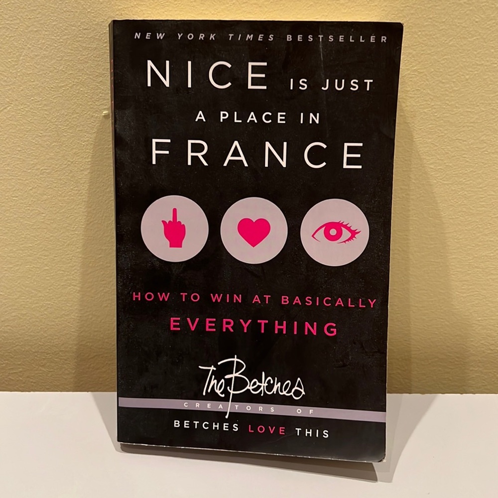 “Nice is just a place in France” book